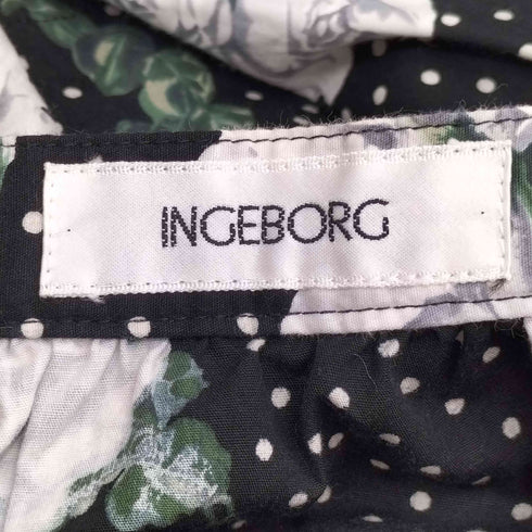 インゲボルグ INGEBORG 花柄スカート レディース