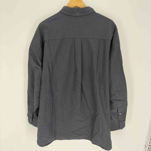 グラフペーパー Graphpaper 21AW Broad L/S Oversized Regular Collar Shirt ブロード ロングスリーブ オーバーサイズ レギュラーカラー シャツ メンズ FREE