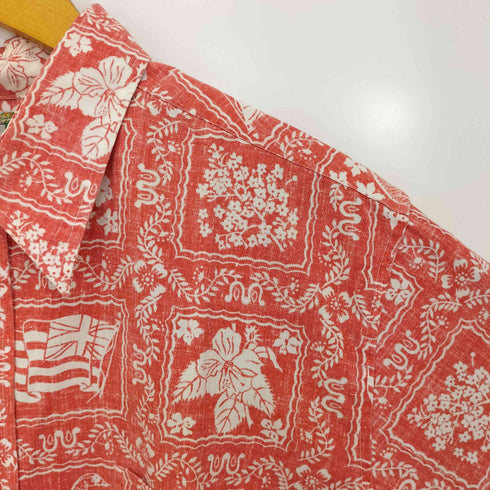 レインスプーナー Reyn Spooner 90S Commemorative Classics ハワイ製 総柄 アロハシャツ メンズ import:XL