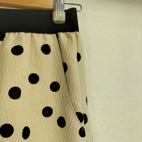 Lallia Mu 25ss ドットプレスパンツ レディース JPN:38