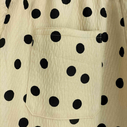 Lallia Mu 25ss ドットプレスパンツ レディース JPN:38
