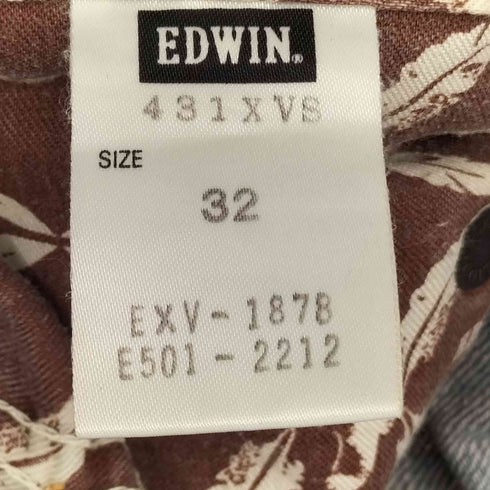 エドウィン EDWIN 431XVS フレアデニムパンツ メンズ 32