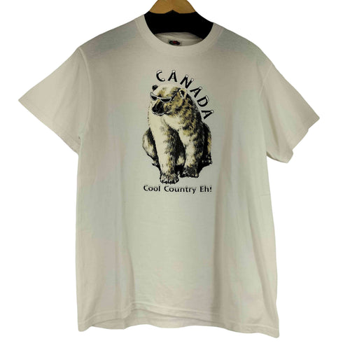 フルーツオブザルーム FRUIT OF THE LOOM 90S-00S フロントプリント S/S Tシャツ メンズ import:M