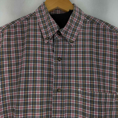 エディーバウアー Eddie Bauer 90S L/S BDチェックシャツ メンズ import:S