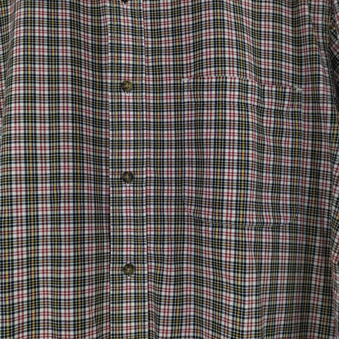 エディーバウアー Eddie Bauer 90S L/S BDチェックシャツ メンズ import:S
