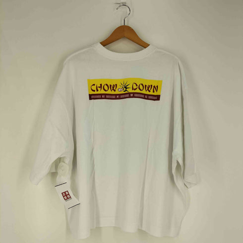 CHOW DOWN バックプリント ポケット Tシャツ メンズ JPN:M