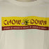 CHOW DOWN バックプリント ポケット Tシャツ メンズ JPN:M