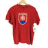 SLOVENSKO フロントプリントクルーネックTシャツ メンズ JPN:L