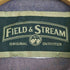 フイールドアンドストリーム FIELD&STREAM 90-00s ナス紺 シャモアクロス シャツ メンズ