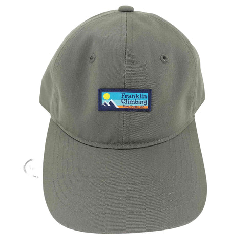 フランクリンクライミング Franklin Climbing ESSENTIAL ツイルラベル6パネルCAP メンズ