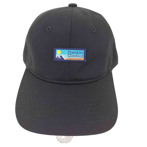 フランクリンクライミング Franklin Climbing ESSENTIAL ツイルラベル6パネルCAP メンズ