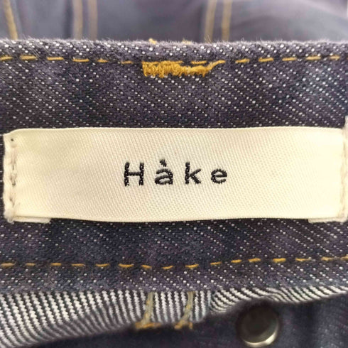 Hake ワイドストレートデニム バギーシルエット レディース M(27-28)