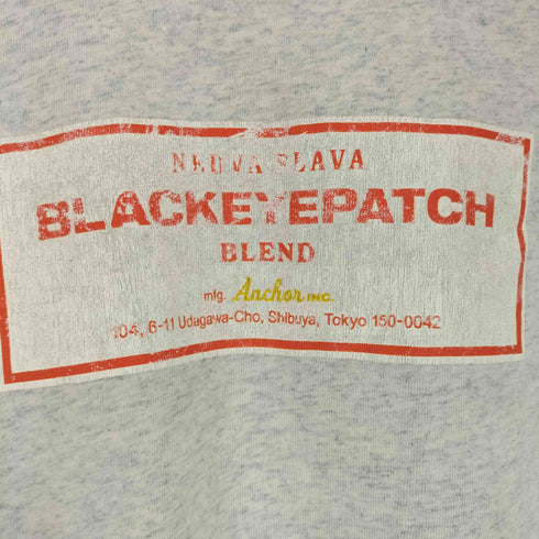 ザブラックアイパッチ THE BLACK EYE PATCH フロントプリントクルーネックTシャツ メンズ JPN:L