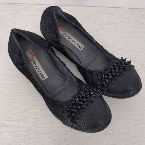composition9 ビジュー パンプス vibramソール レディース