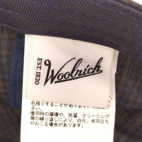 ウールリッチ WOOLRICH CORDURA LOGO CAP メンズ