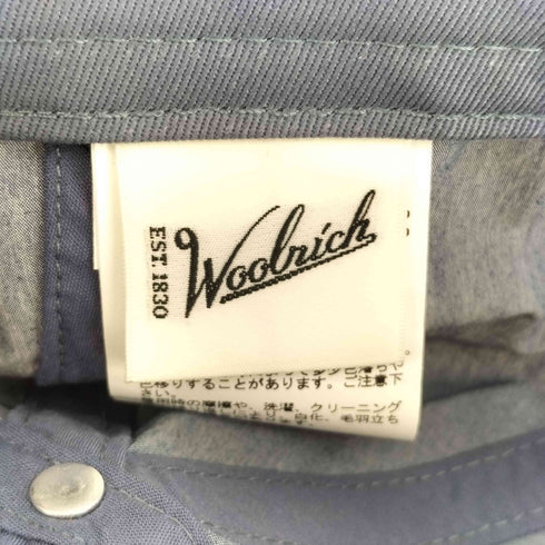 ウールリッチ WOOLRICH CORDURA LOGO CAP メンズ
