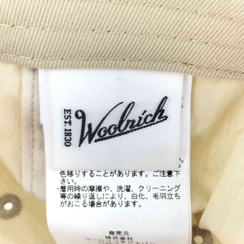 ウールリッチ WOOLRICH CORDURA LOGO CAP メンズ