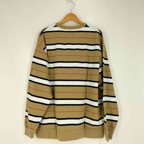 ビームス BEAMS 天竺ボーダースウェットシャツ メンズ JPN:L