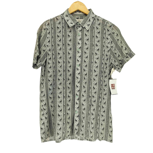 ディーゼル DIESEL 90~00S 総柄半袖シャツ メンズ M