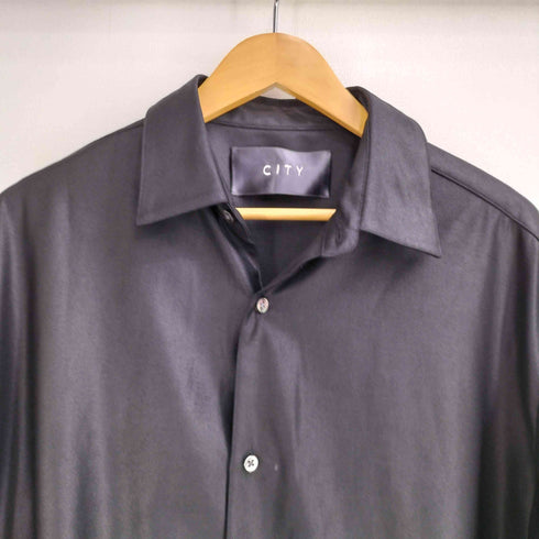 シティー CITY AMUNDSEN BIG SHIRTS SHORT SLEEVE メンズ JPN:3