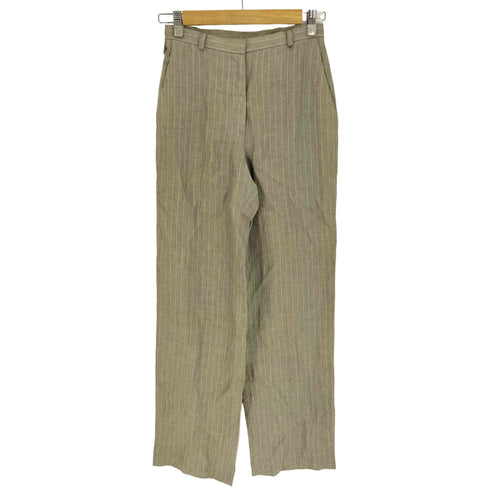 ブルックスブラザーズ BROOKS BROTHERS 80-90S USA製 チョークストライプ リネン スラックス パンツ メンズ 4