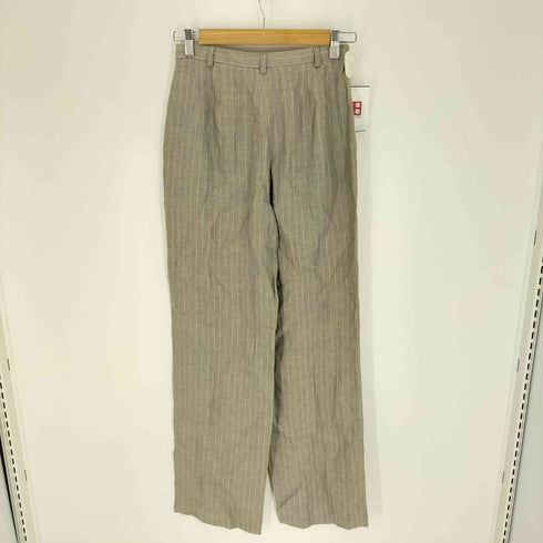 ブルックスブラザーズ BROOKS BROTHERS 80-90S USA製 チョークストライプ リネン スラックス パンツ メンズ 4