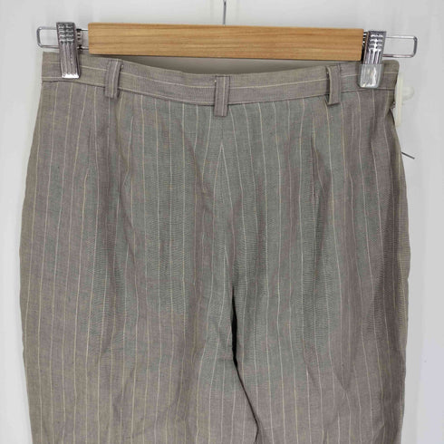 ブルックスブラザーズ BROOKS BROTHERS 80-90S USA製 チョークストライプ リネン スラックス パンツ メンズ 4