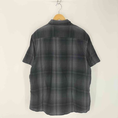 チェック柄 ボタンダウン 半袖シャツ メンズ JPN:XXL