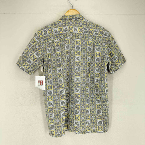 BREAK OF F 総柄シアサッカーアロハシャツ メンズ M