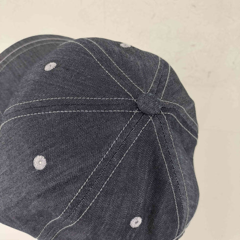 アンドワンダー and wander dry denim cap メンズ FREE