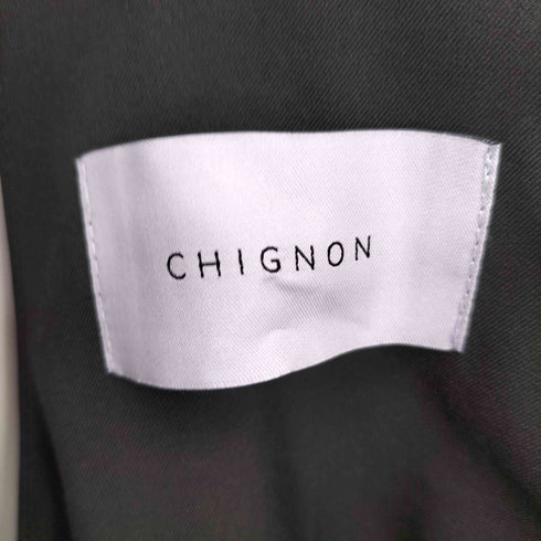 シニヨン Chignon 配色サロペット レディース 38
