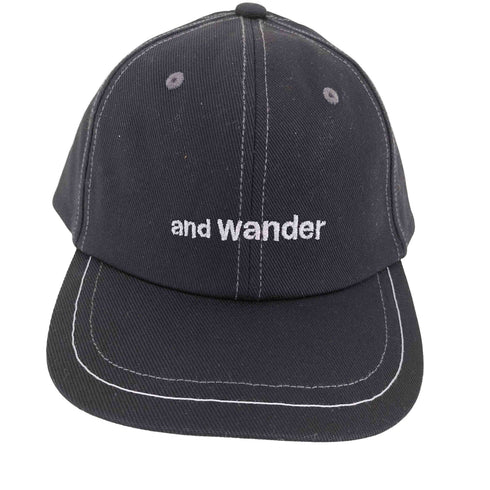 アンドワンダー and wander COTTON TWILL CAP メンズ FREE