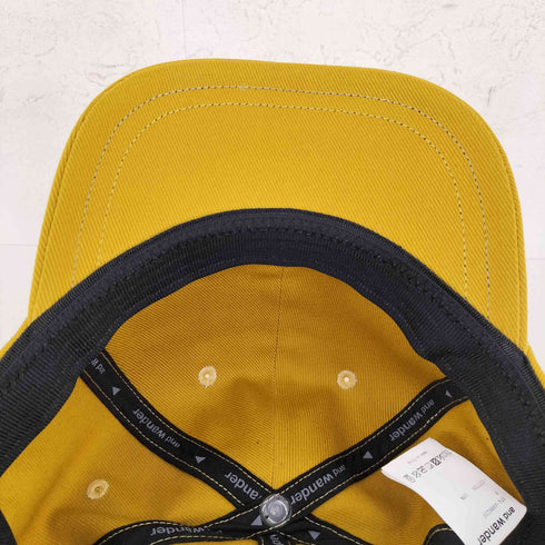 アンドワンダー and wander COTTON TWILL CAP メンズ FREE