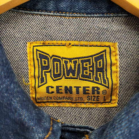 POWER CENTER デニムジャケット メンズ JPN:L