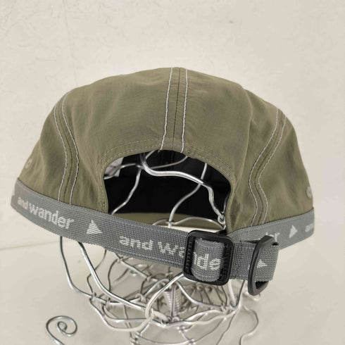 アンドワンダー and wander JQ tape cap メンズ FREE