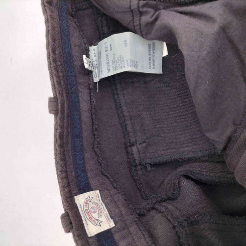 アルマーニジーンズ ARMANI JEANS 90S イタリア製 SIMIN T S.P.A. ヘリンボーン柄 コットン ウール ストレート パンツ LAMPOジップ メンズ 40