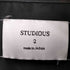 ステュディオス STUDIOUS タスランタイプライタービッグシャツ メンズ JPN:2