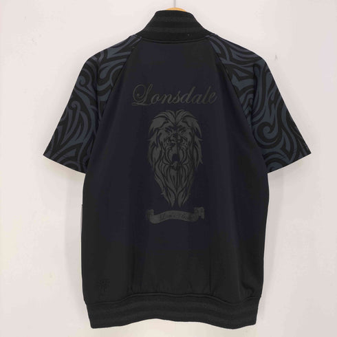 ロンズデール LONSDALE トライバル 半袖 ジャージ トラックジャケット メンズ import:XL
