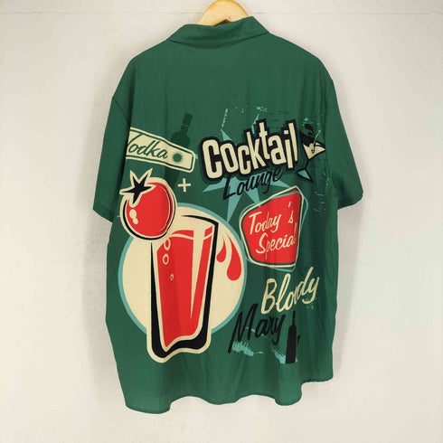 COCKTAIL JOUNGE 総柄シャツ BIG SIZE メンズ 3XL