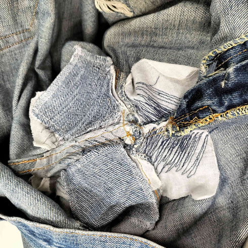 リーバイス Levis 70s 66前期 42TALON ボタン裏8 505 ストレートデニムパンツ メンズ