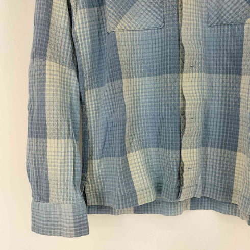 ノンネイティブ nonnative 開襟チェック L/S シャツ メンズ