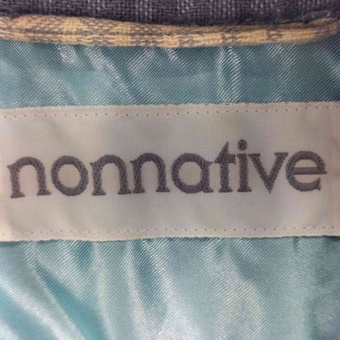 ノンネイティブ nonnative 開襟チェック L/S シャツ メンズ