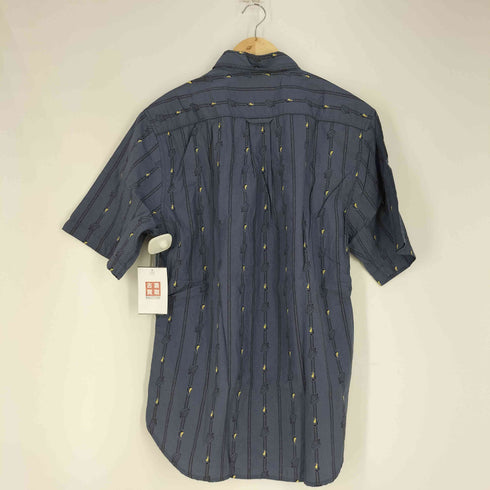 レインスプーナー Reyn Spooner 貝 ストライプ コットン ボタンダウンシャツ メンズ import:M
