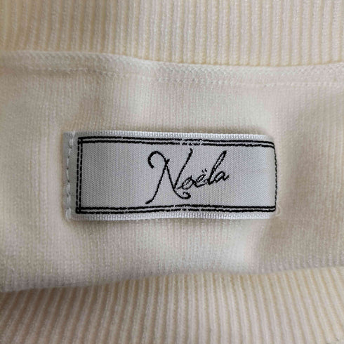 ノエラ Noela ペプラムチュールフリルニット レディース FREE