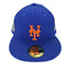 ニューエラ NEW ERA 59FIFTY チームロゴ刺繍 サブウェイシリーズ ベースボールキャップ メンズ 7 1/2
