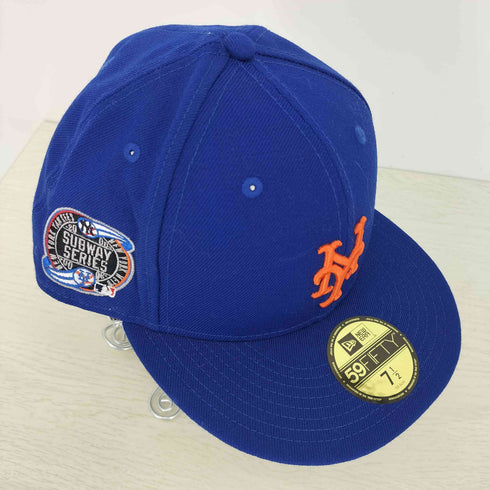 ニューエラ NEW ERA 59FIFTY チームロゴ刺繍 サブウェイシリーズ ベースボールキャップ メンズ 7 1/2