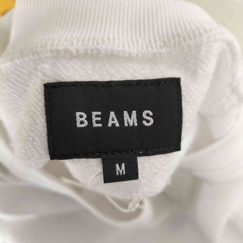 ビームス BEAMS ナイロン切替 ラグラン クルーネックスウェット メンズ JPN:M