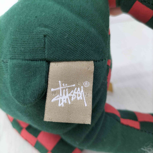 ステューシー Stussy ブロックチェック テディベア メンズ