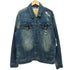 SMOKE RISE DNM CO. クラッシュ デニム トラッカー ジャケット メンズ import:L