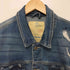 SMOKE RISE DNM CO. クラッシュ デニム トラッカー ジャケット メンズ import:L